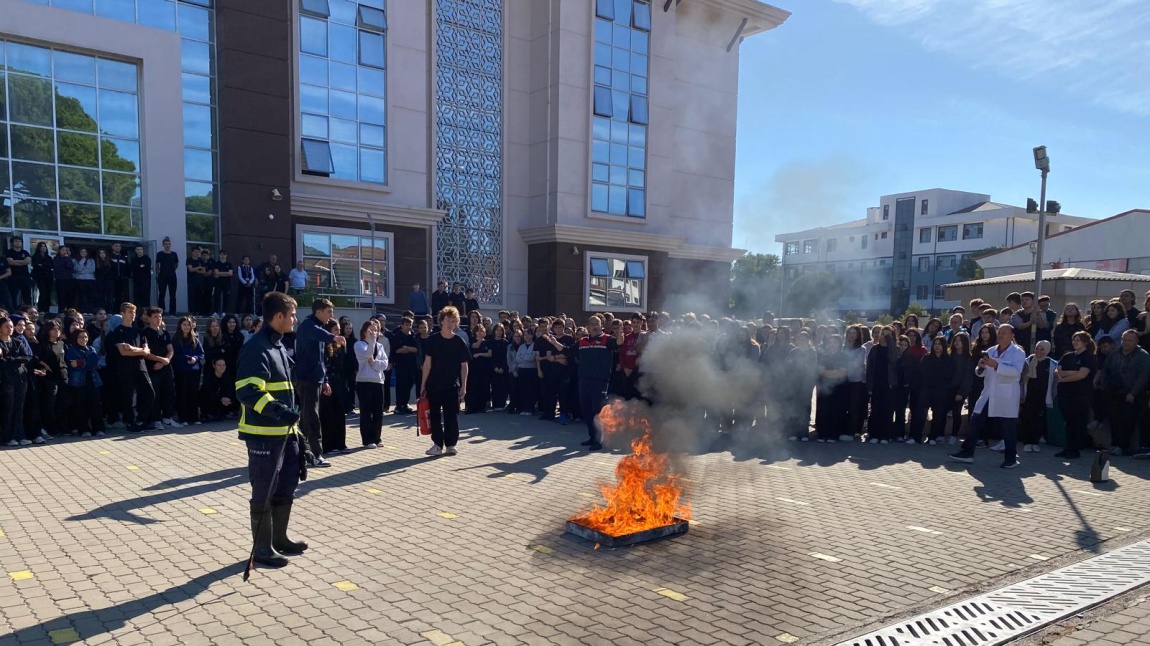 Yangına Müdahale Etkinliği Gerçekleştirdik